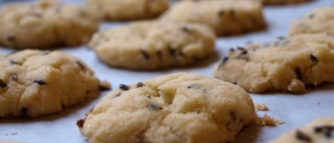 Итальянское печенье фролини с лавандой