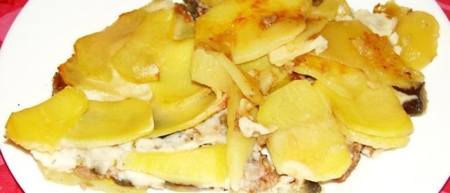 Мусака с картофелем по-румынски