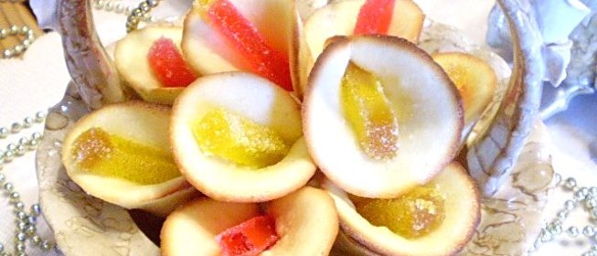 Печенье с мармеладом