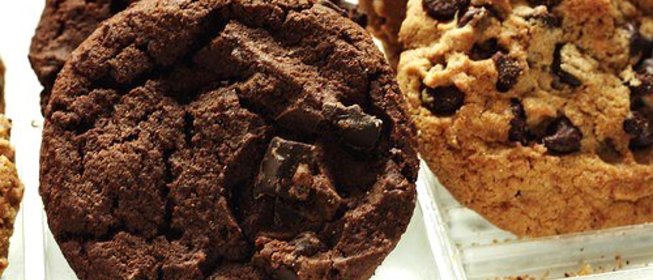 Печенье с шоколадными кусочками и кешью