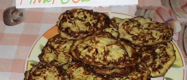 Кабачково-морковные оладьи