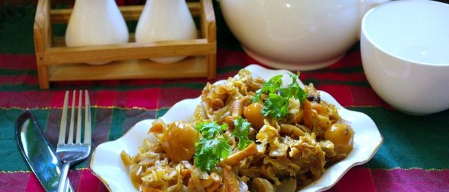 Солянка из опят