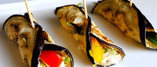 Баклажаны с чесноком и майонезом