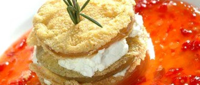 Жареные зеленые помидоры в панировке