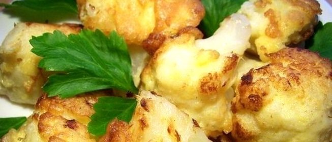 Цветная капуста с яйцом