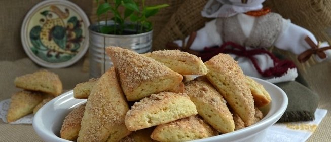 Печенье домашнее с ароматной посыпкой