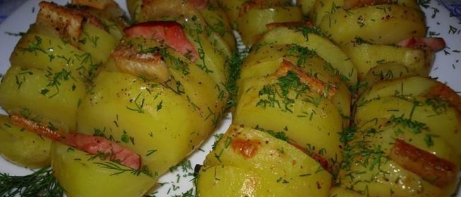 Картошка гармошка