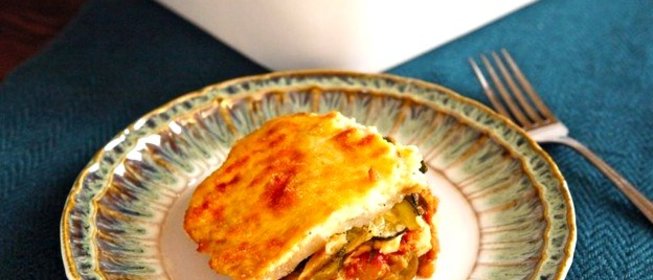 Мусака овощная запеченная