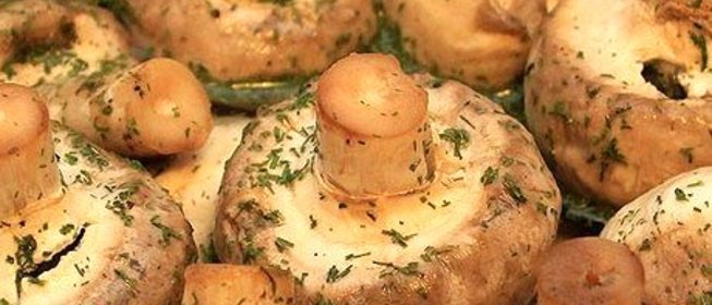 Шашлычки из шампиньонов