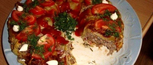 Кабачковая запеканка