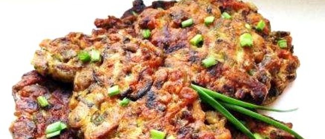 Грибные блины