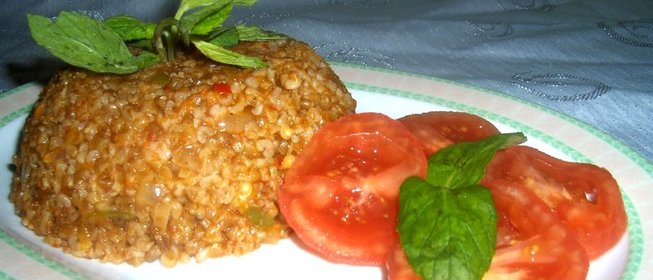 Плов из булгура