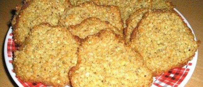 Печенье из овсяных хлопьев