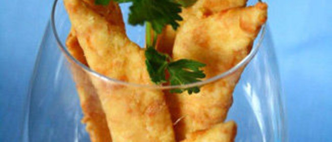 Острое сырное печенье