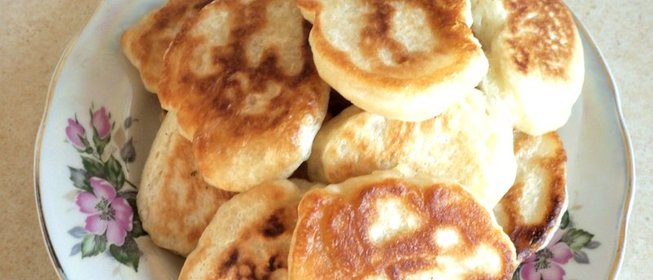 Дрожжевые оладьи на воде