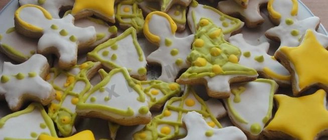 Новогоднее печенье