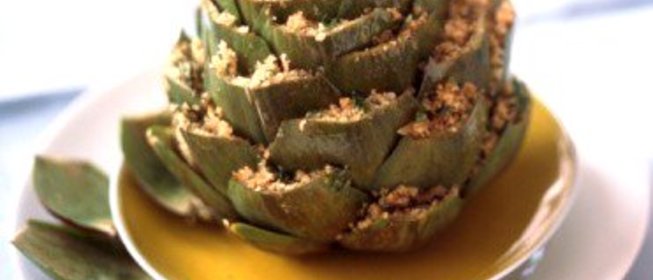Печеные артишоки