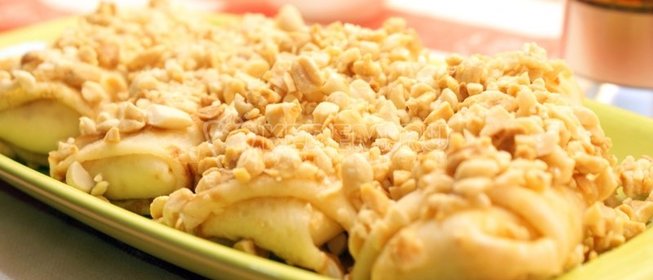 Блинчики в ореховой корочке