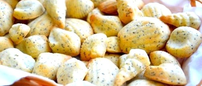 Домашнее печенье «Мадлен» с лимонной цедрой