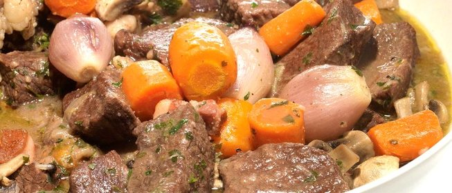 Говядина по‑бургундски