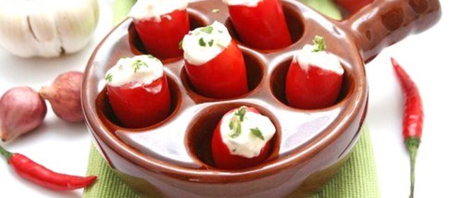 Перец с брынзой