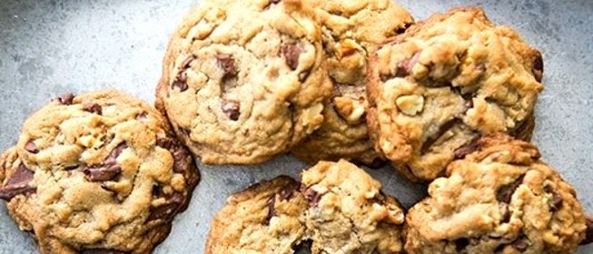 Печенье с шоколадом