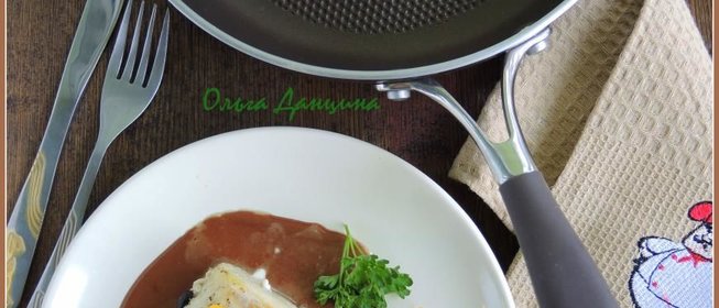 Лойн трески с ароматом кофе