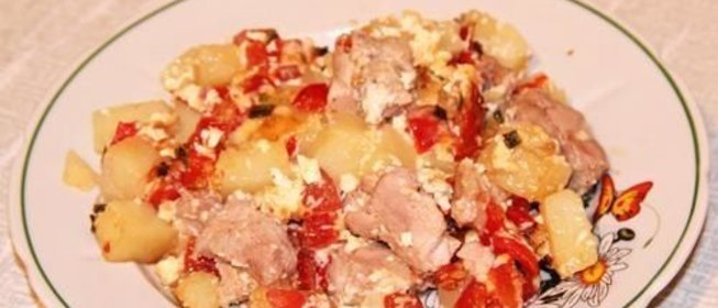 Рагу Звезды Прованса, запеченое в майонезе