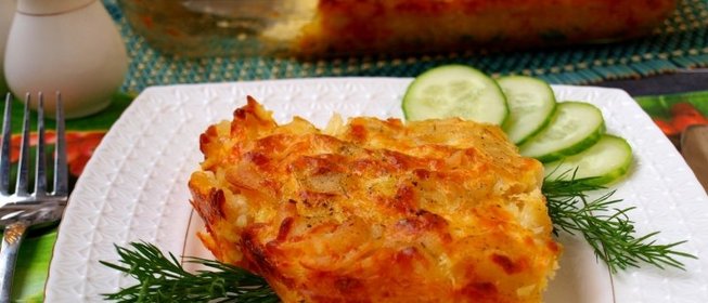 Запеканка из макарон