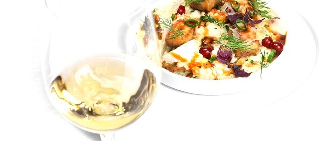 Ризотто из перловки с фуа-гра