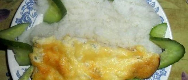 Куриное филе в омлете