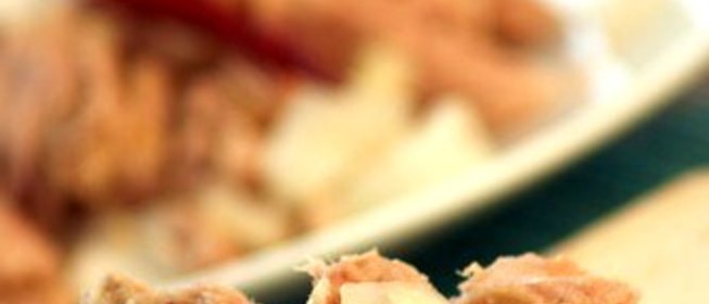 Канапе с тунцом