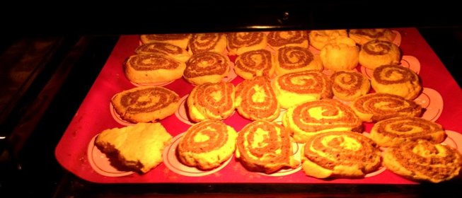 Песочное шоколадное печенье