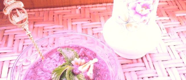 Чернильный смузи