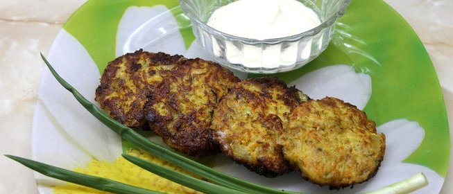 Драники со свининой