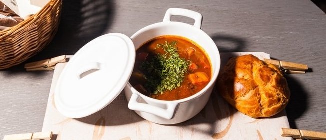 Запеканка с цветной капустой и ветчиной