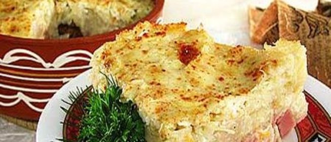 Картофель с квашеной капустой