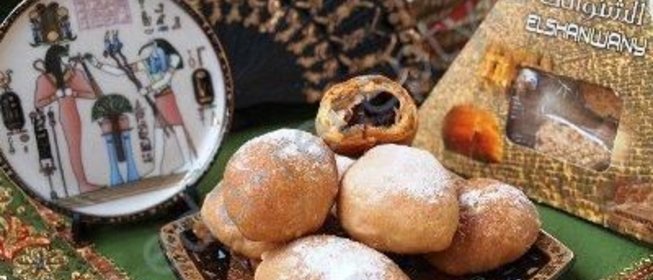 Восточное печенье с финиками и орехами