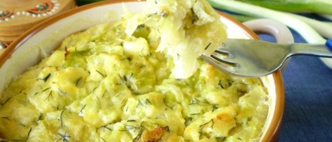 Капустная запеканка в духовке