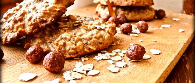 Овсяное печенье с корицей