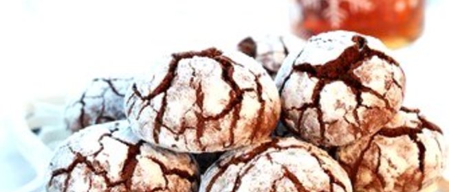 Шоколадно-имбирное печенье