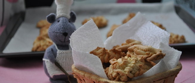 Печенье из мясорубки