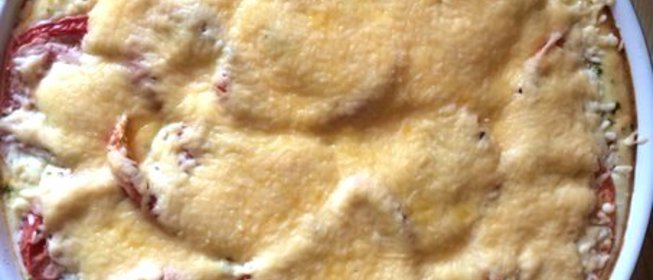 Запеканка из кабачков и фарша индейки