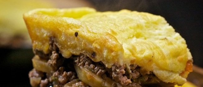 Картофель с фаршем в духовке