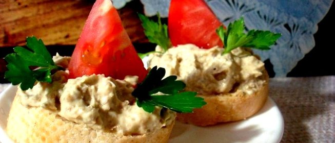 Паштет из бобов