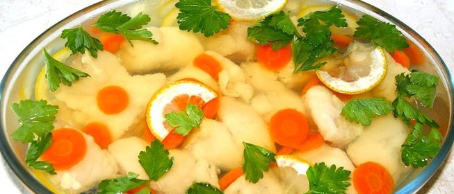 Заливное из осетра