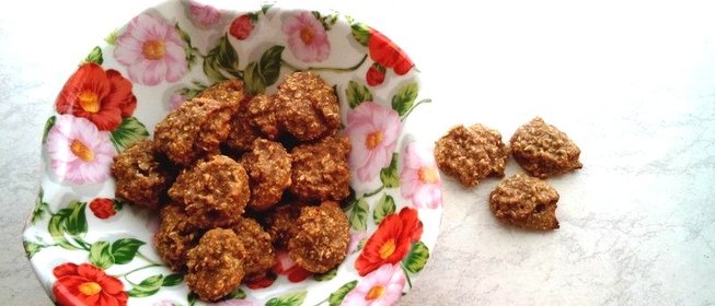 Веганское банановое печенье