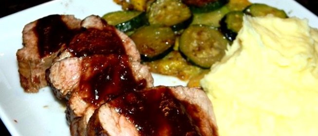 Свинина в гранатовом соусе