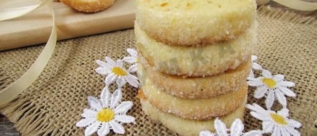 Бриллиантовое печенье с лимоном и апельсином