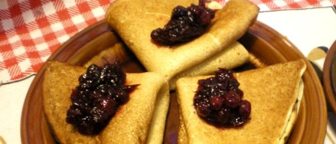 Вкусные постные блины